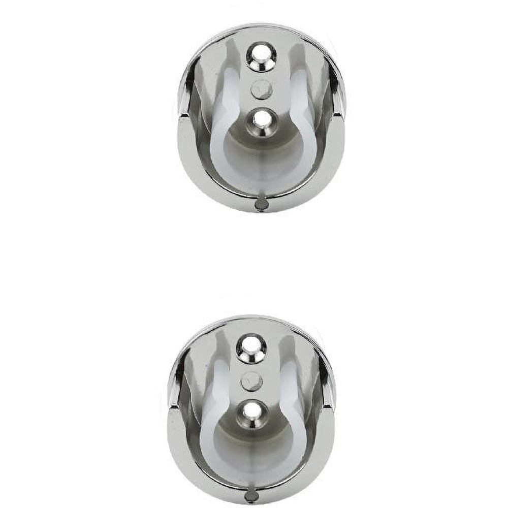 Sistem prindere galerie GOODHOME Olympe, metal, 4.8 x 4.8 cm, argintiu