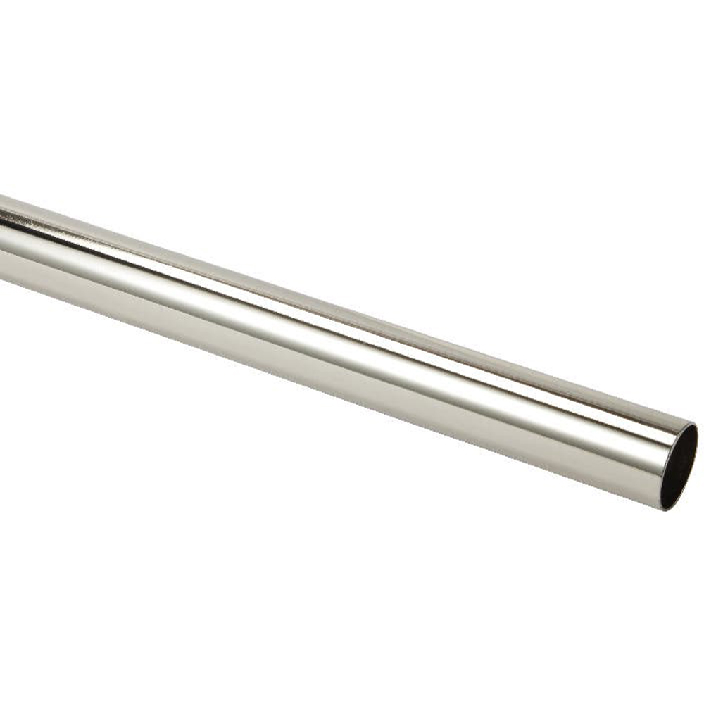 Galerie GoodHome Olympe, metal, 200 cm, diametru 28 mm, gri