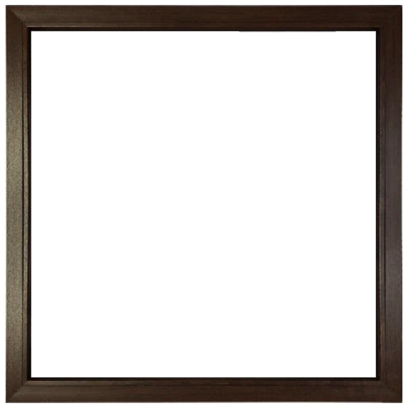Fereastra termopan APLAST, PVC, 6 camere, 116 x 116 cm, deschidere fixa, maro inchis