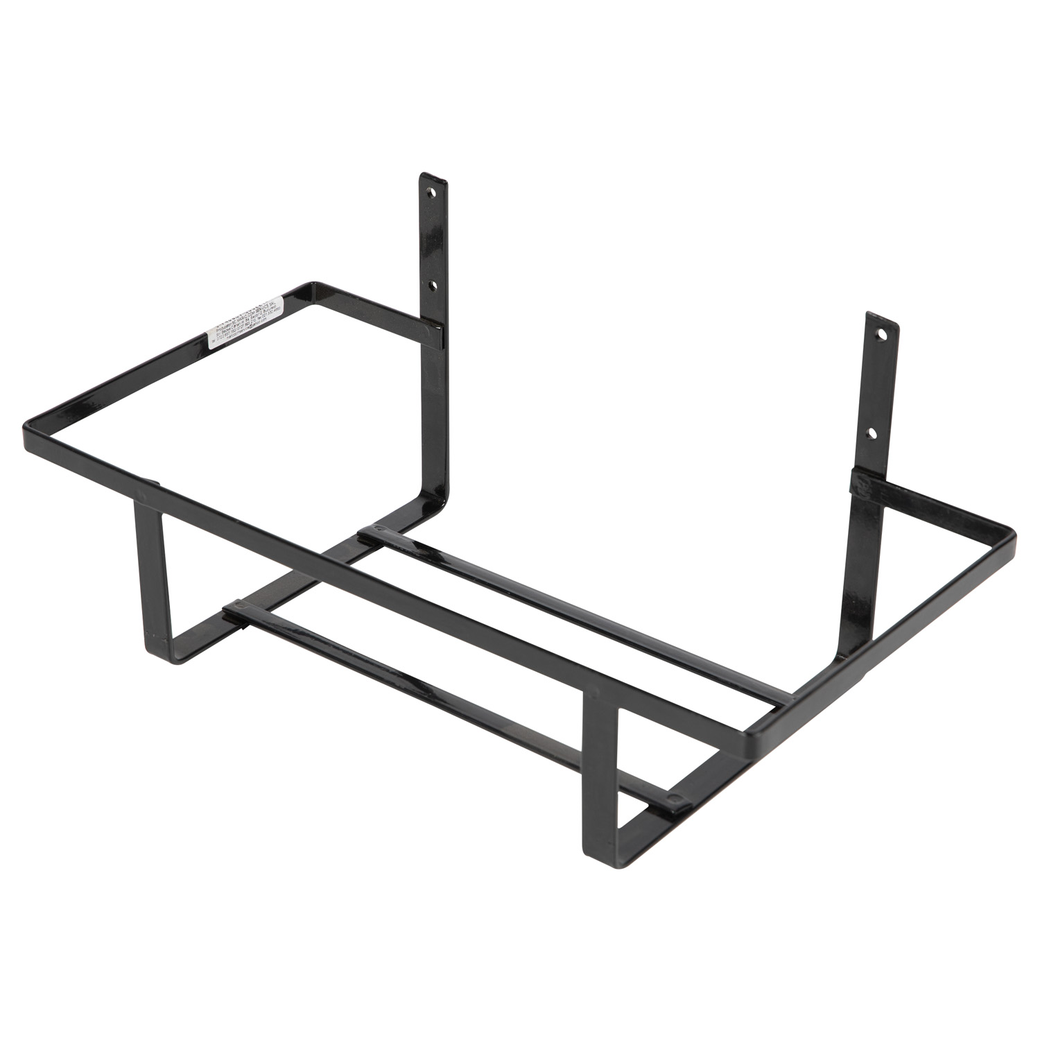 Suport jardiniera, metal, 40 cm, negru