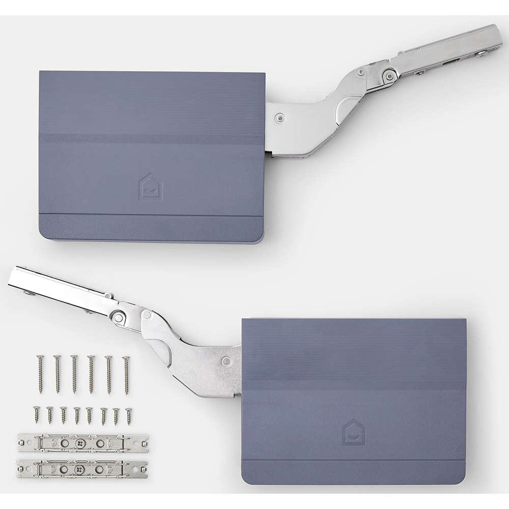 Kit balamale verticale GOODHOME Enden, metal, 4.2-5.6 kg, SoftClose, antracit