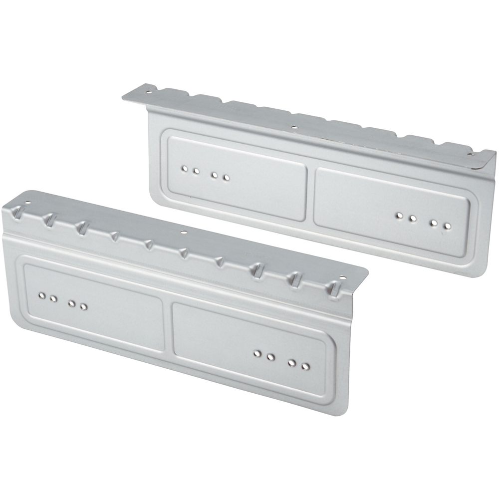 Kit pentru montaj sertar in plinta GOODHOME Soto, otel, 3.5 x 0.5 x 1.3 cm, gri
