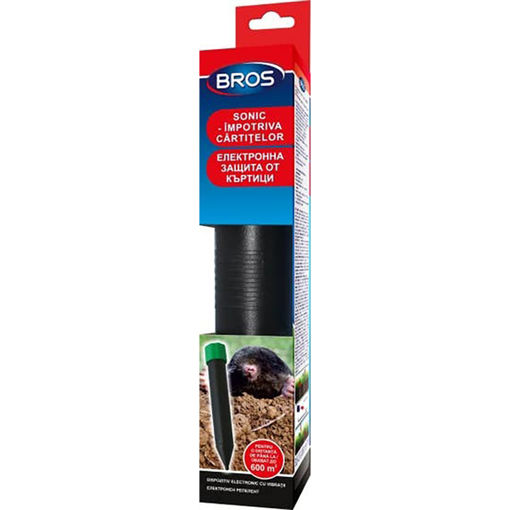 Aparat sonic cu baterii anti-cartite, BROS, 600 MP