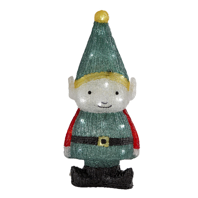 Decoratiune Elf LED cu senzor muzical, multicolor