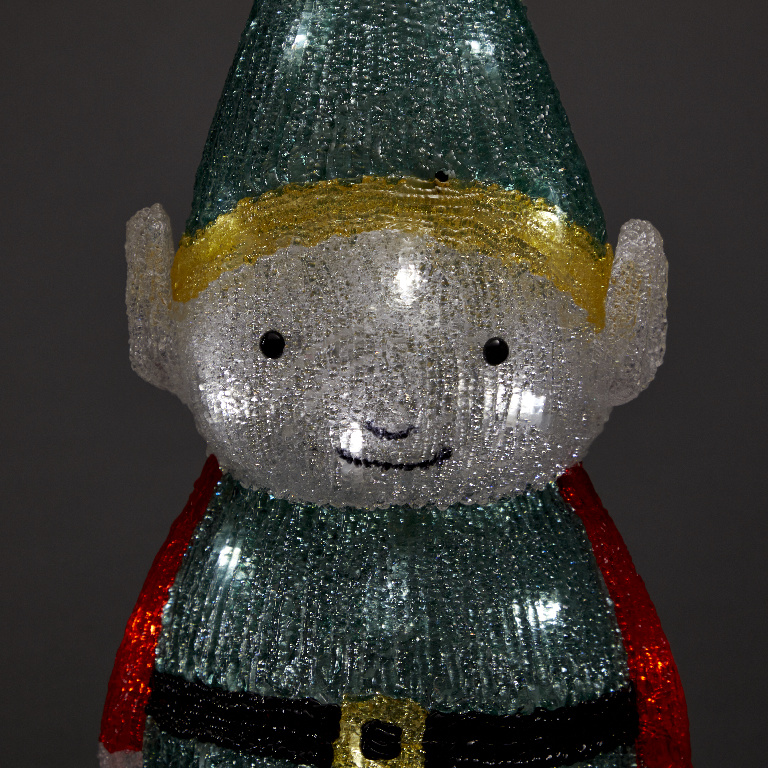 Decoratiune Elf LED cu senzor muzical, multicolor