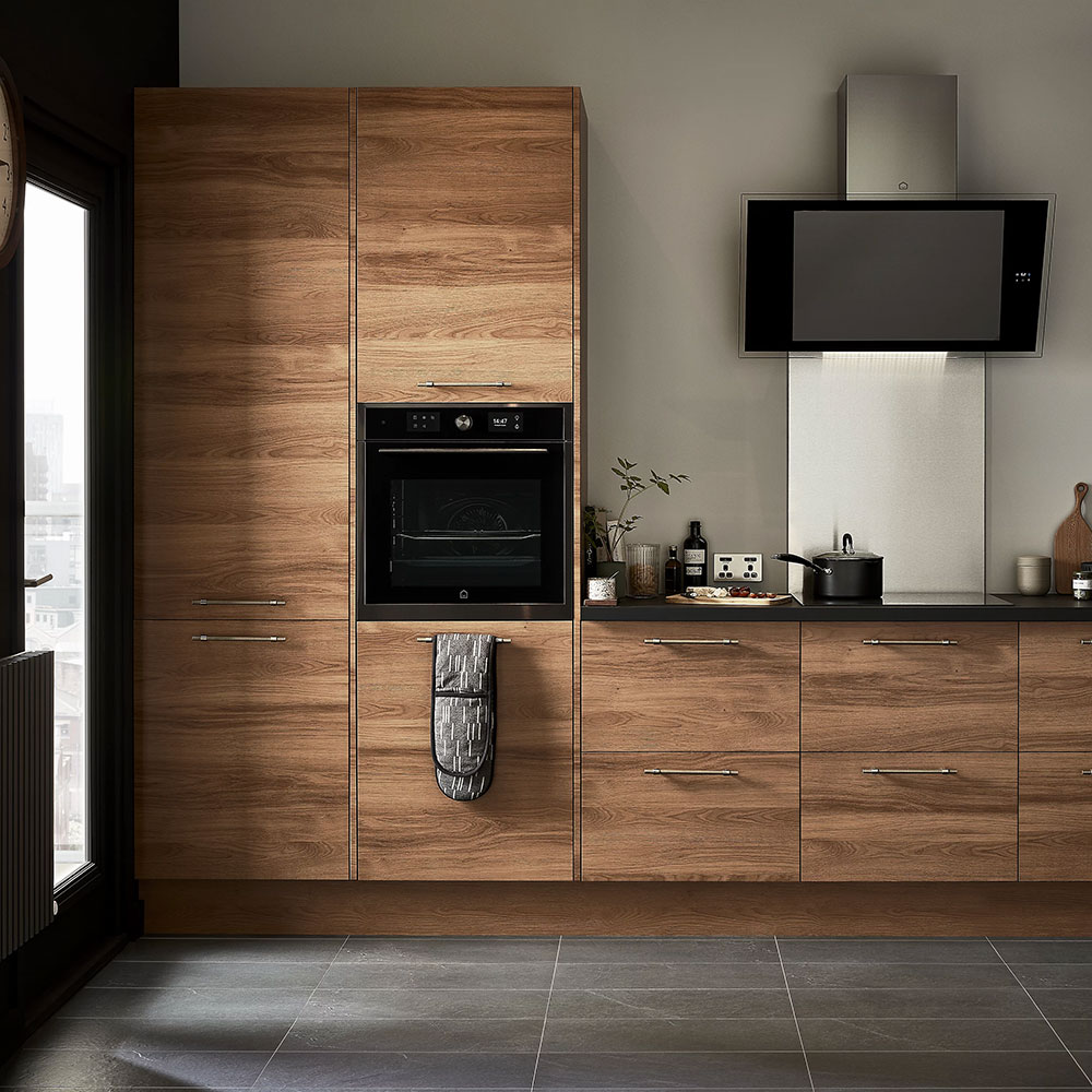 Panou din GOODHOME Chia, 32 x 72 x 1.8 cm, PAL, maro