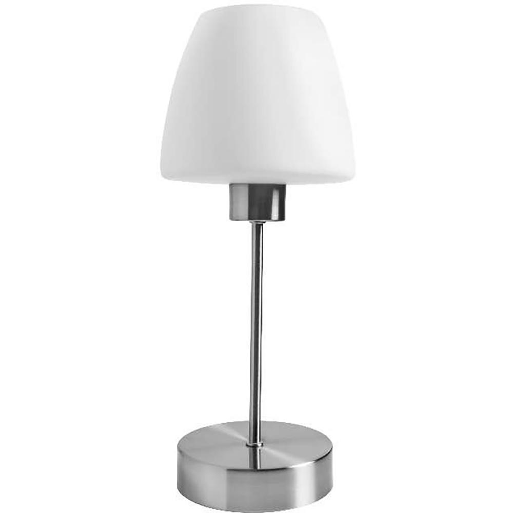 Veioza GOODHOME Kluan, 1 bec incandescent, 40W, E14, argintiu