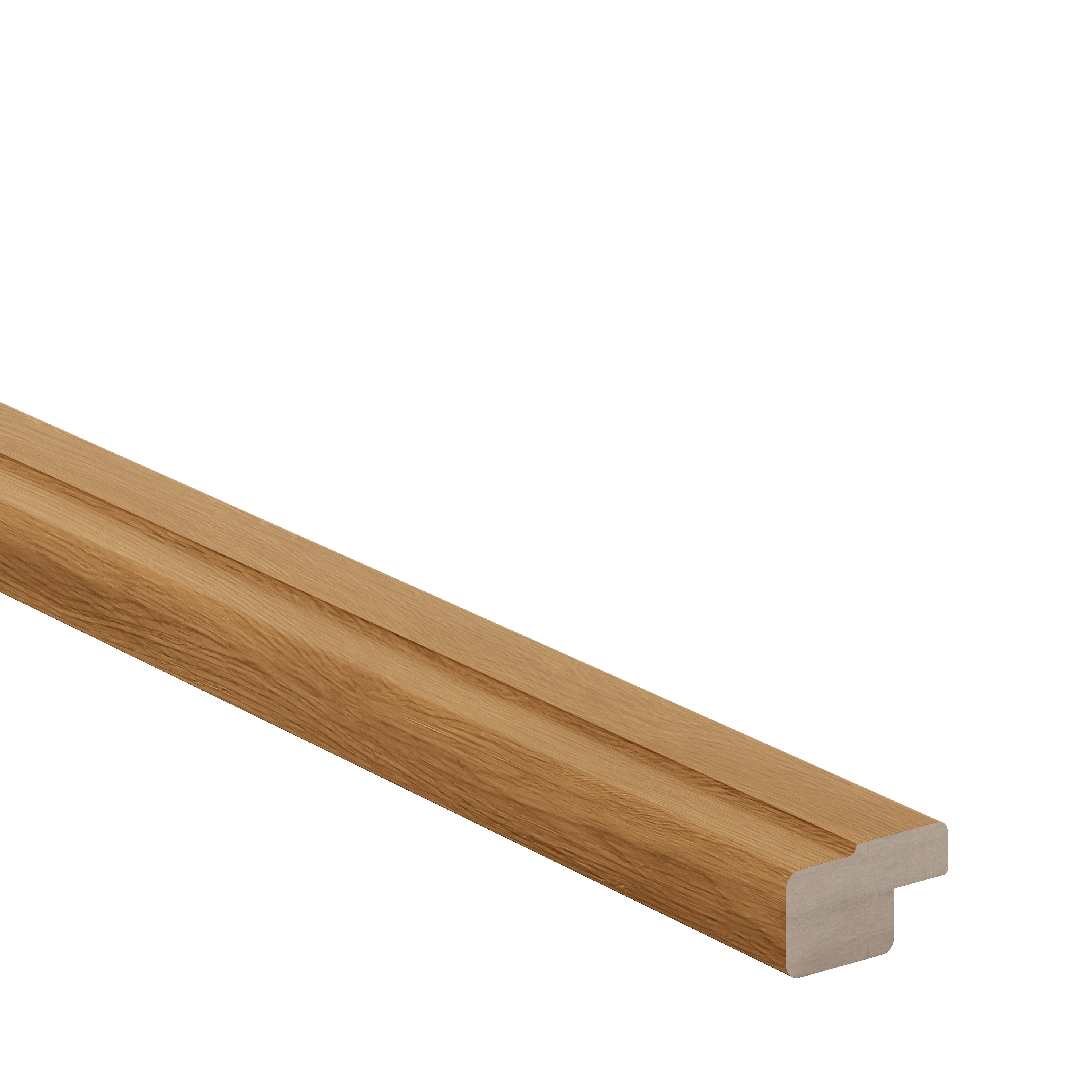 Cornisa GOODHOME Chia, 3.5 x 240 cm, mdf, efect lemn