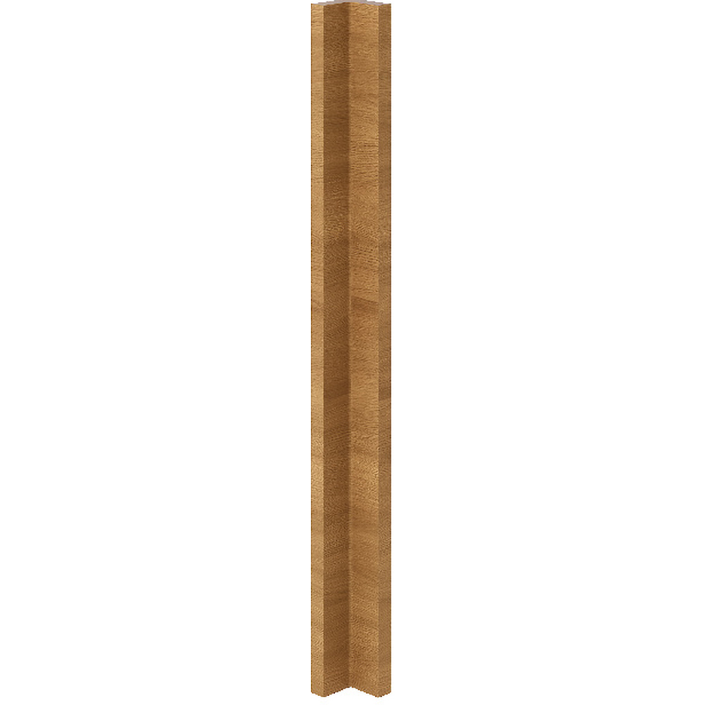 Profil colt GOODHOME Chia, MDF, 71.5 x 5.9 x 0.5 cm, maro