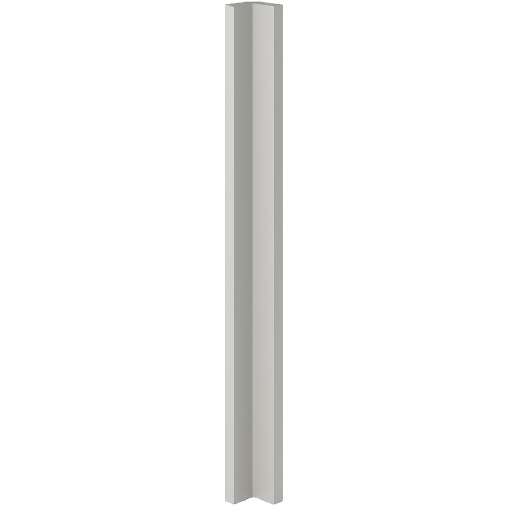 Profil colt GOODHOME Garcinia, MDF, 71.5 x 5.9 x 0.5 cm, gri