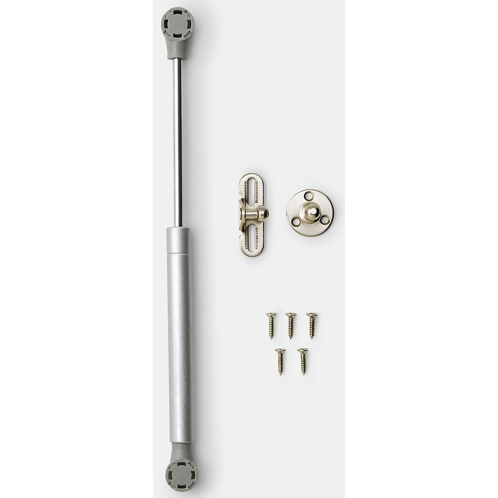 Piston deschidere verticala GOODHOME Enden, pentru usi 80-100 cm, 29 cm, argintiu