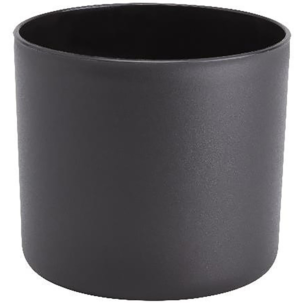 Ghiveci rotund GOODHOME, plastic, 10 cm, negru
