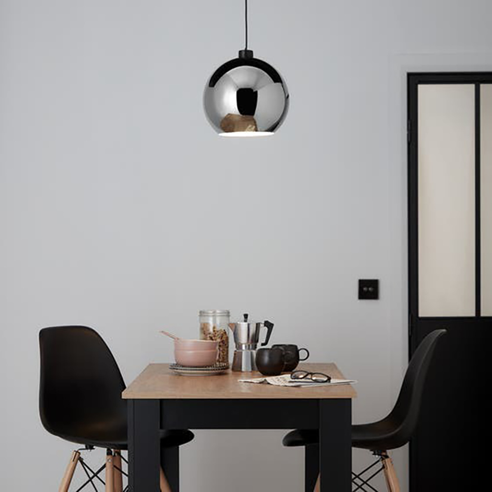 Pendul GOODHOME Pocyon, E27, 40W, argintiu