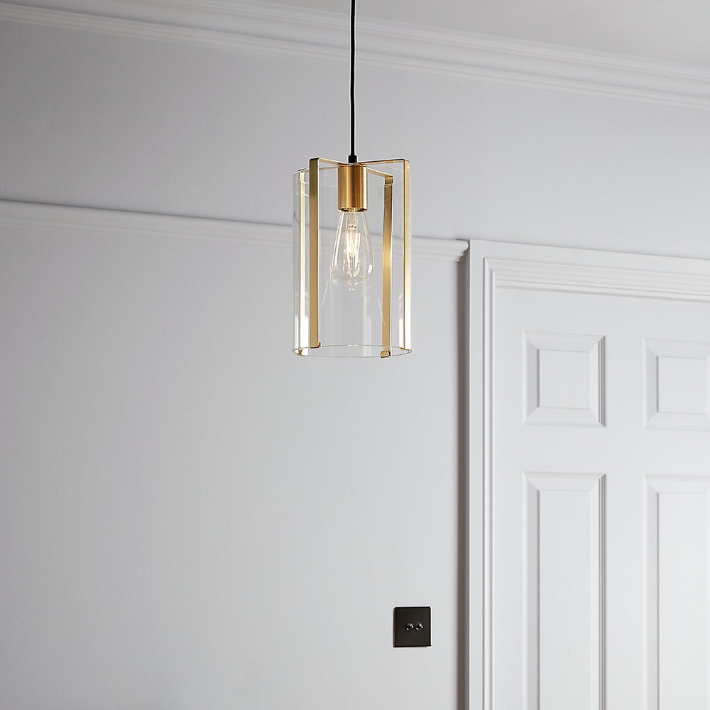 Pendul GOODHOME Saiphi, E27, 60W, auriu