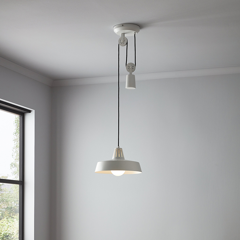 Pendul GOODHOME Yarra, E27, 60W, alb