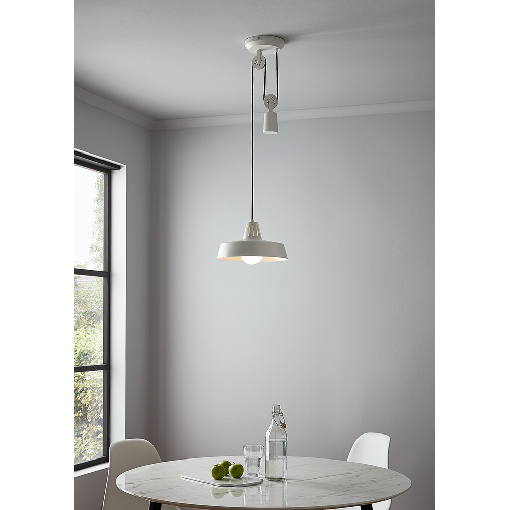 Pendul GOODHOME Yarra, E27, 60W, alb