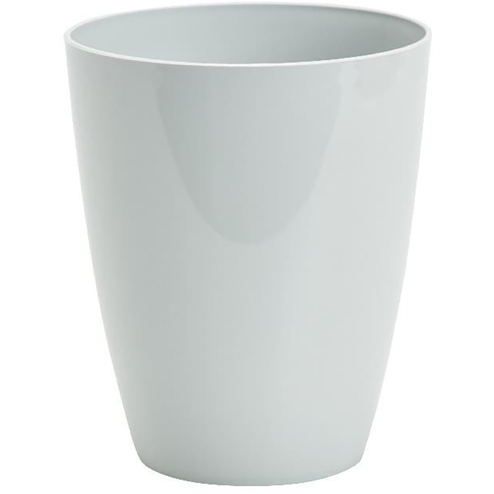 Ghiveci rotund pentru orhidee GOODHOME, plastic, D 13.2 cm, gri deschis