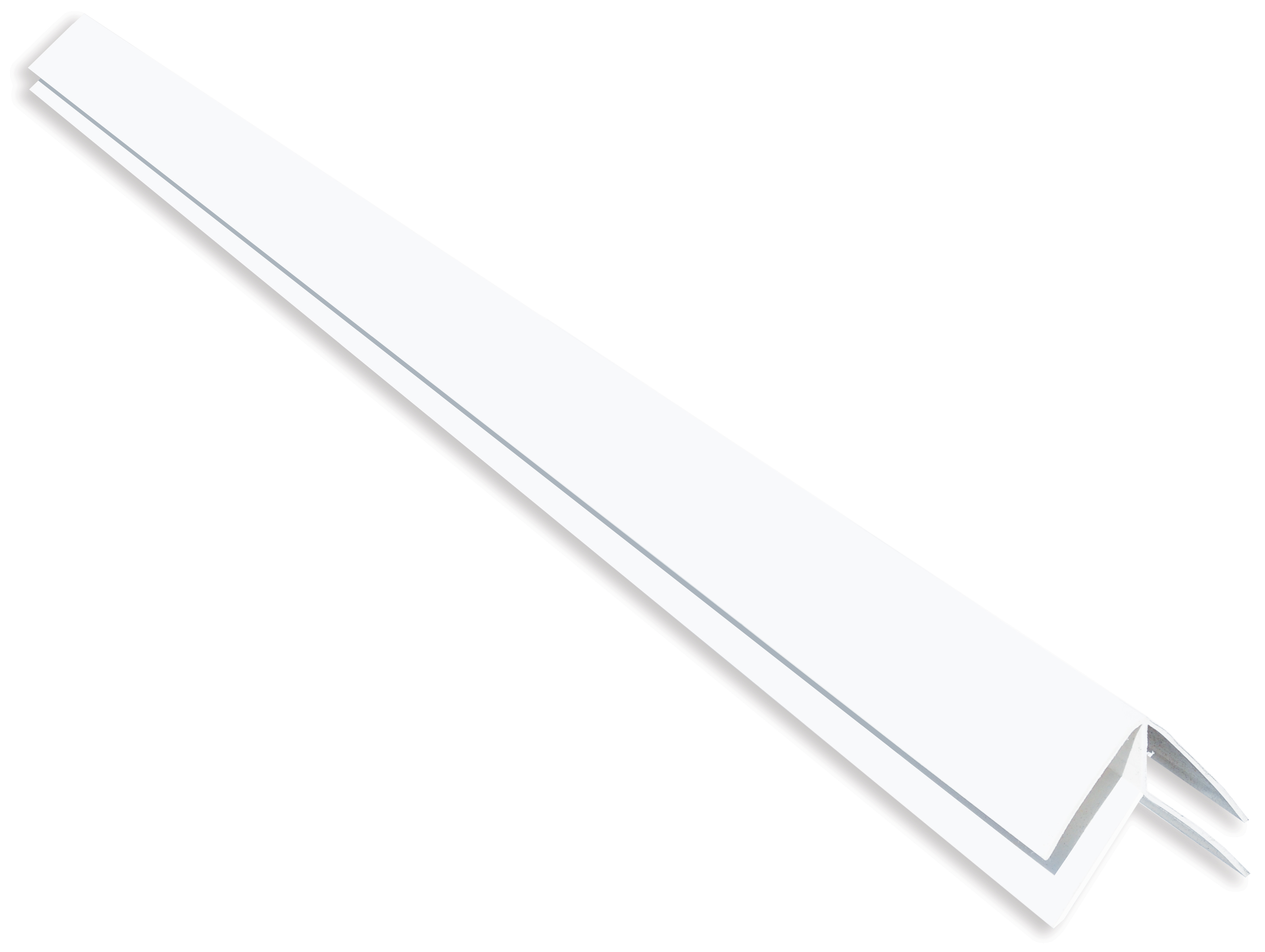 Profil lambriu, Alb colt exterior, 2.7 m