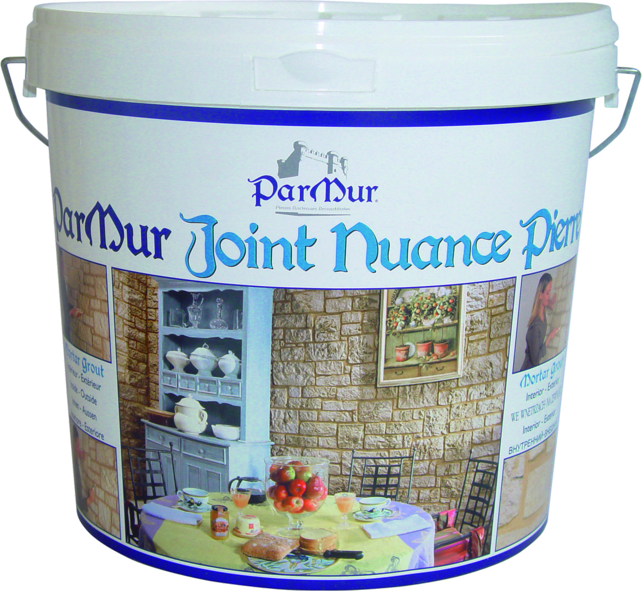 Chit pentru rosturi, interior-exterior, crem, 15 kg Parmur