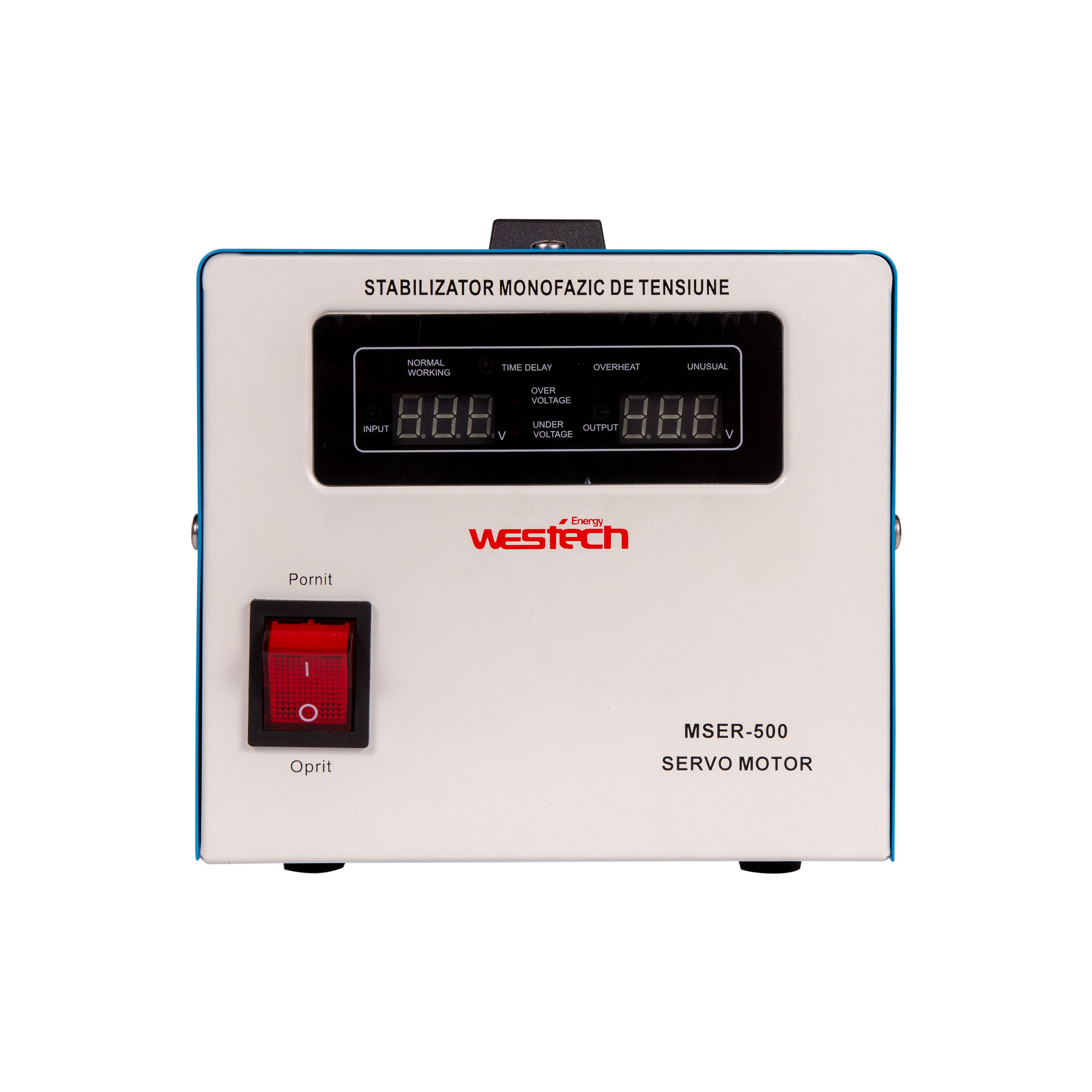 Stabilizator tensiune cu servomotor 500 VA  Westech