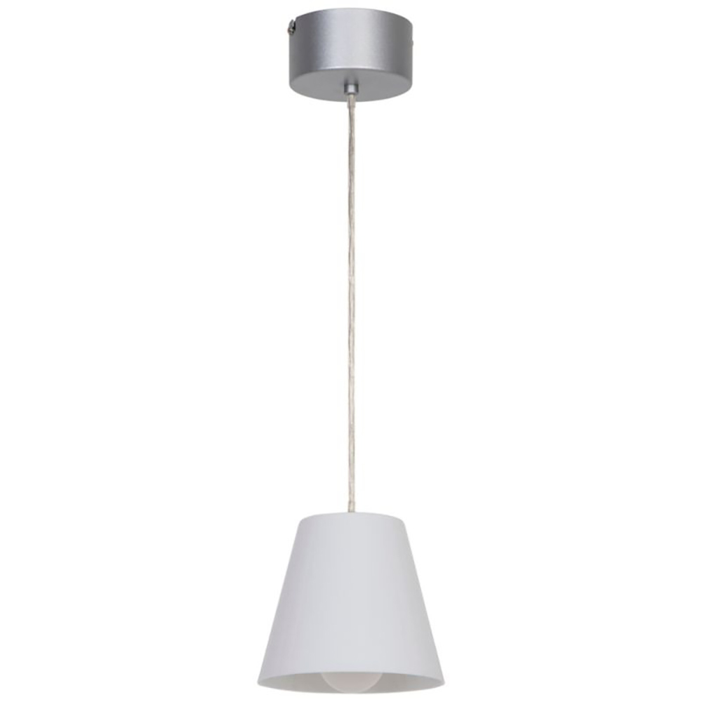 Pendul GOODHOME Syenite, E27, 10W, 16cm, alb