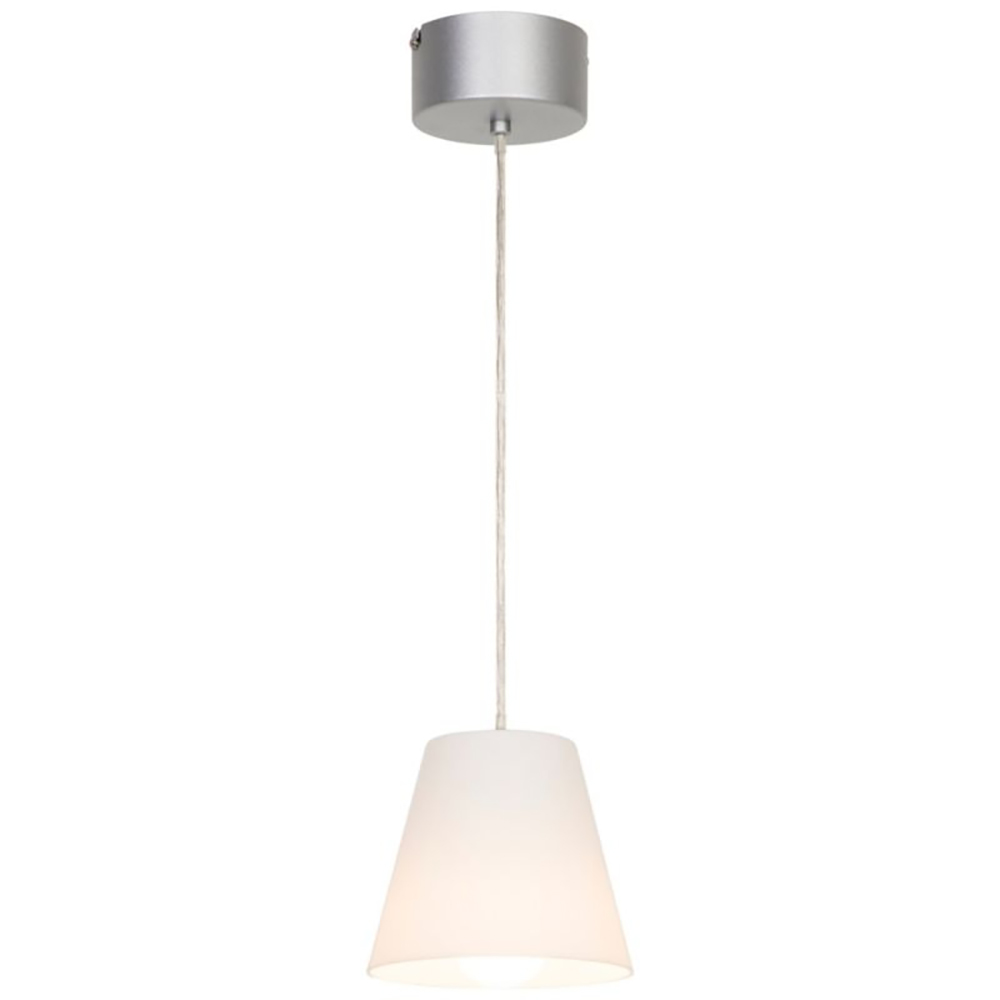 Pendul GOODHOME Syenite, E27, 10W, 16cm, alb