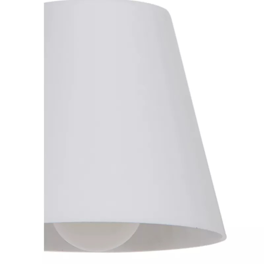 Pendul GOODHOME Syenite, E27, 10W, 16cm, alb