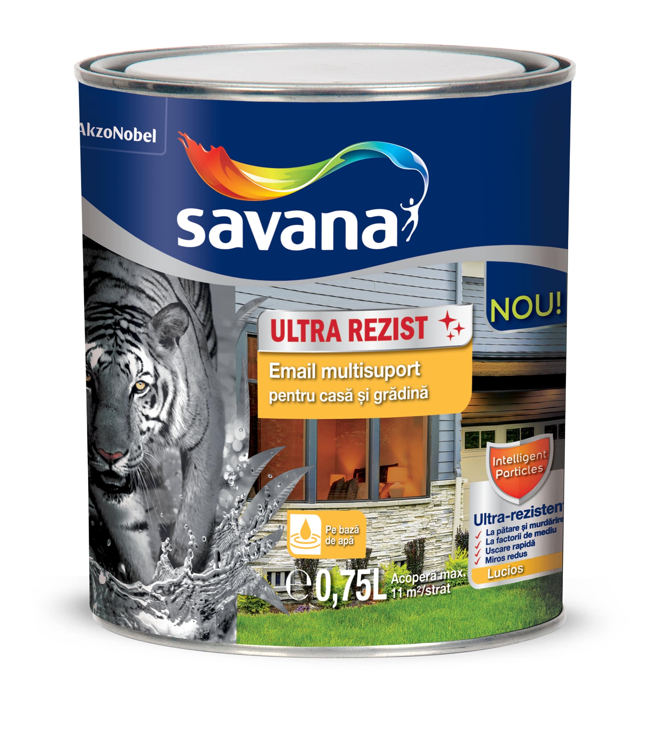 Savana email multisuport pentru casa si gradina maro 0.75 L