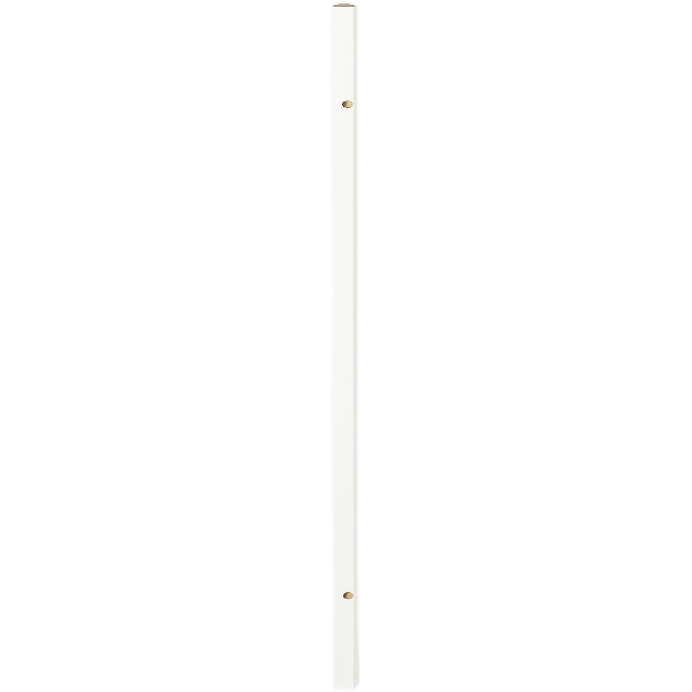 Bagheta colt GOODHOME Alpinia, 71.5 x 2.05 x 1.8 cm, alb