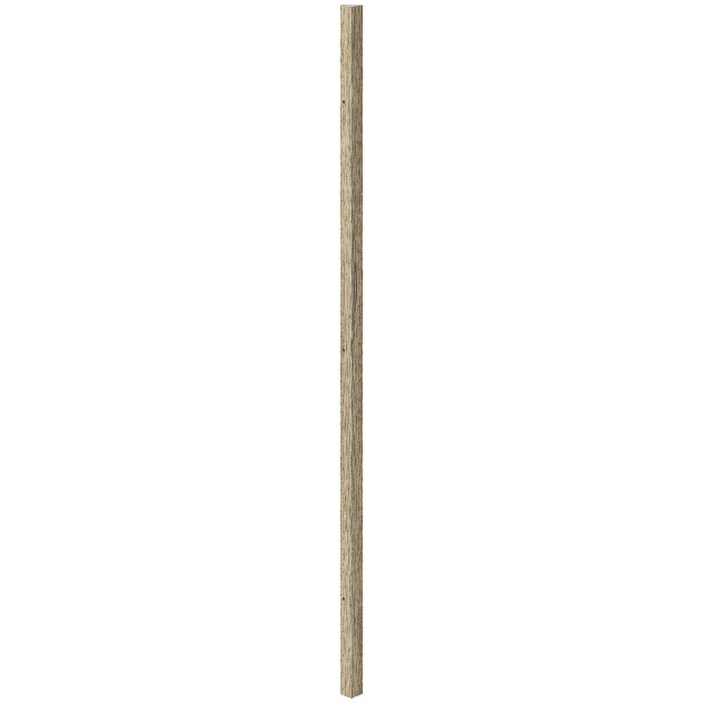 Bagheta colt GOODHOME Stevia, MDF, 71.5 x 2.05 x 1.8 cm, crem