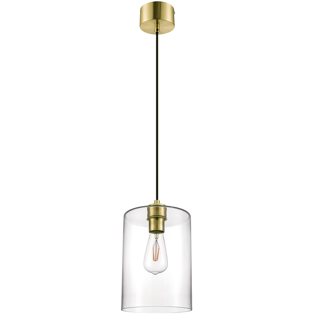 Pendul GOODHOME Wutai, E27, 28W, IP20, auriu