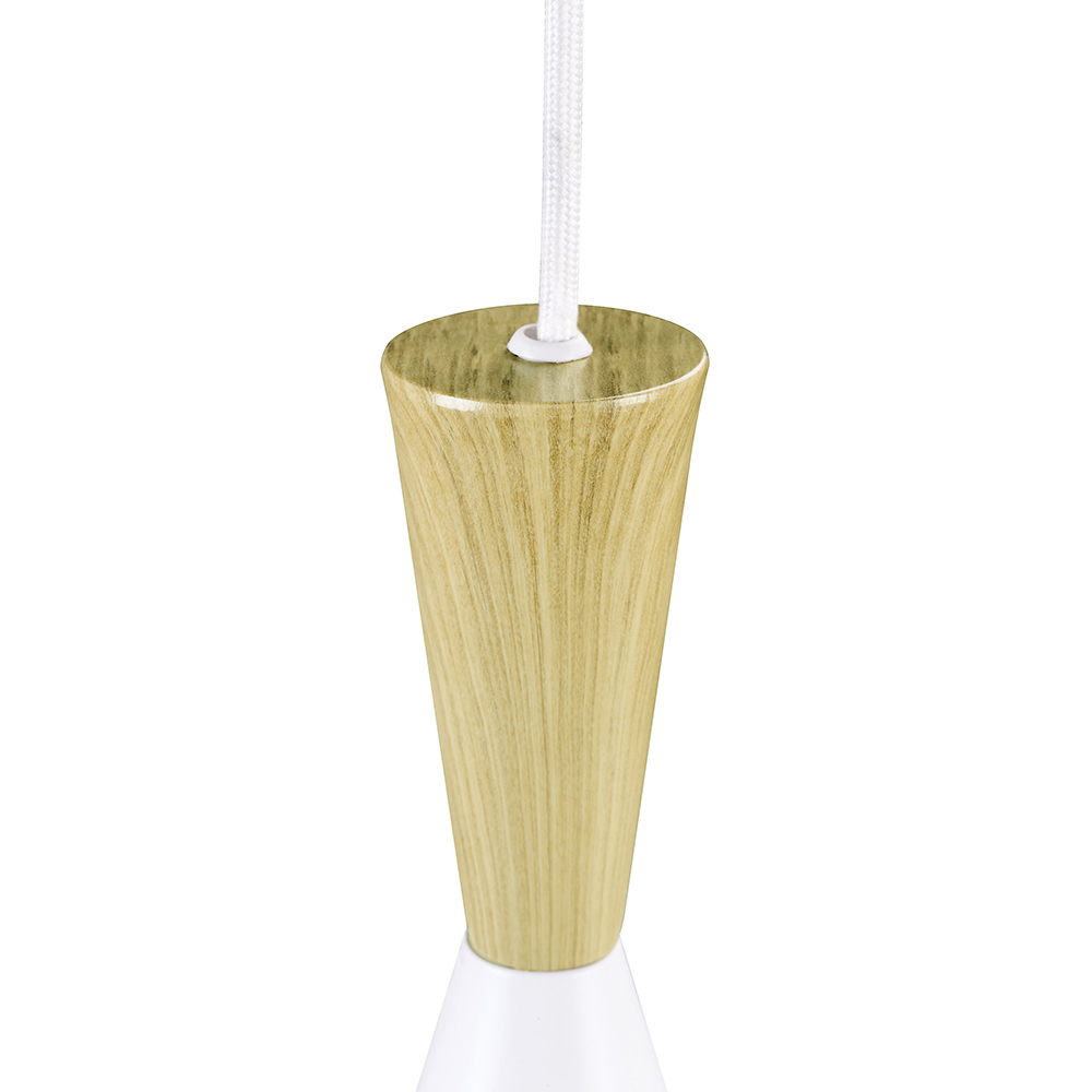 Pendul GOODHOME Arraqis, E27, 14.5W, alb