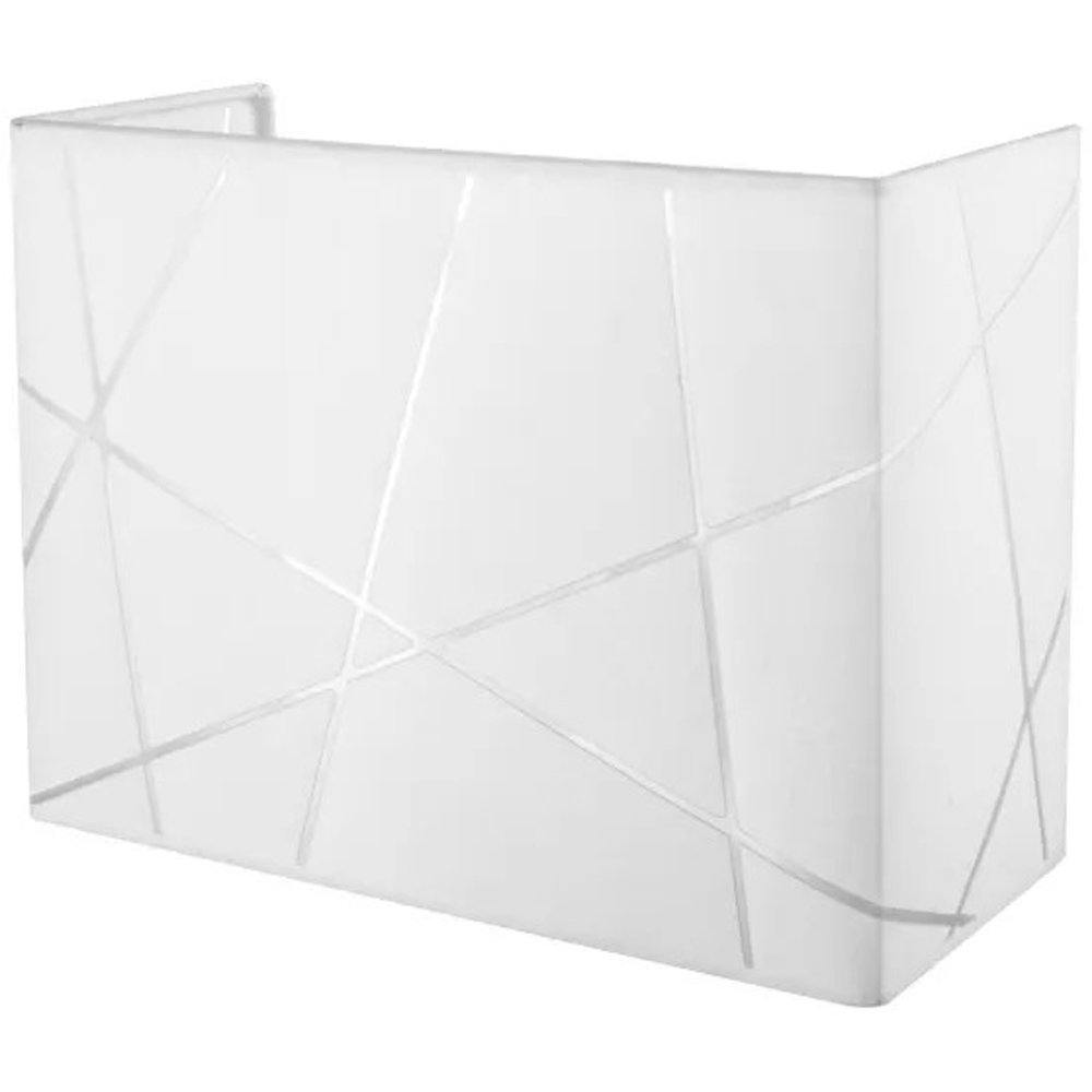 Aplica de perete Dachigam GoodHome, E14, LED compatibil, corp metalic, alb