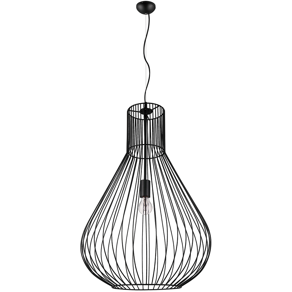 Pendul GOODHOME Leptyni, E27, 42W, negru