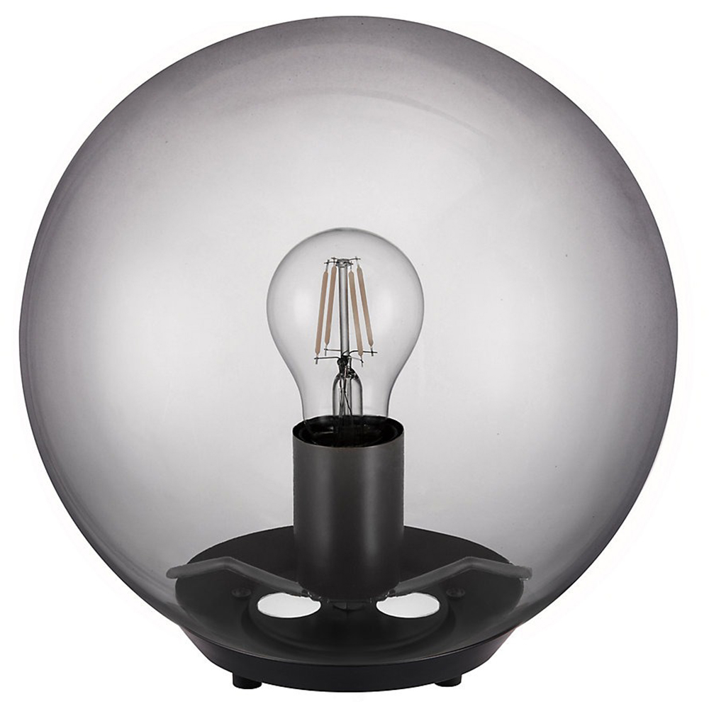 Veioza GOODHOME Barool, E27, IP20, fumuriu