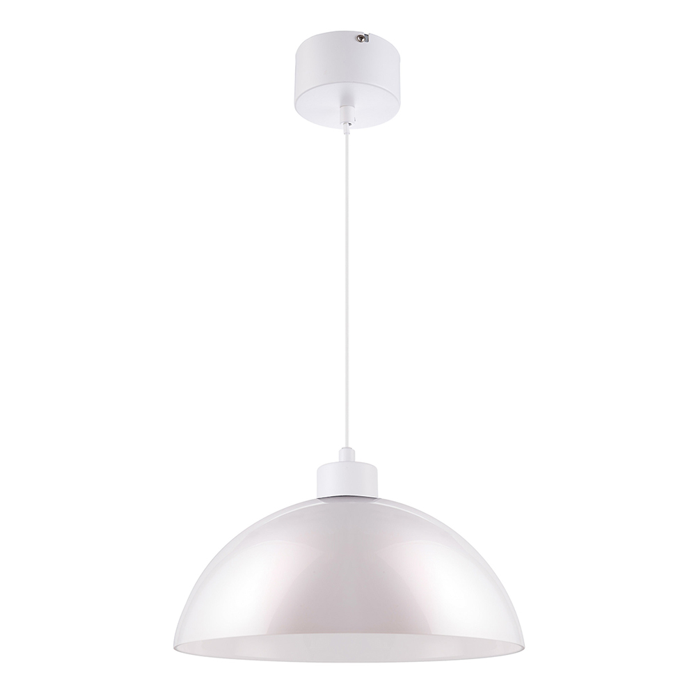 Pendul GOODHOME Songor, E27, 42W, opal