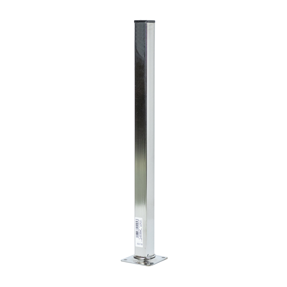 Picior patrat 25x25 h400 crom