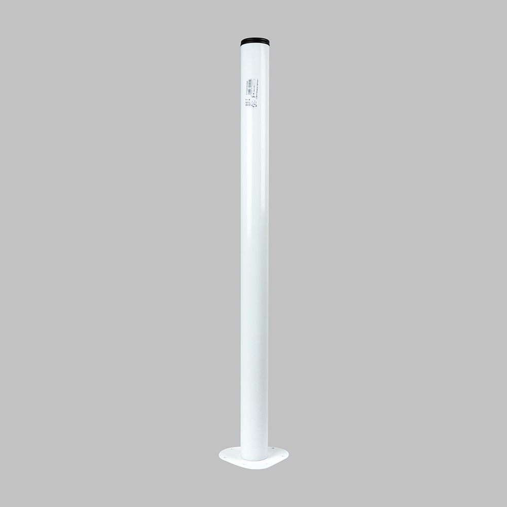 Picior rotund d60 h900 alb