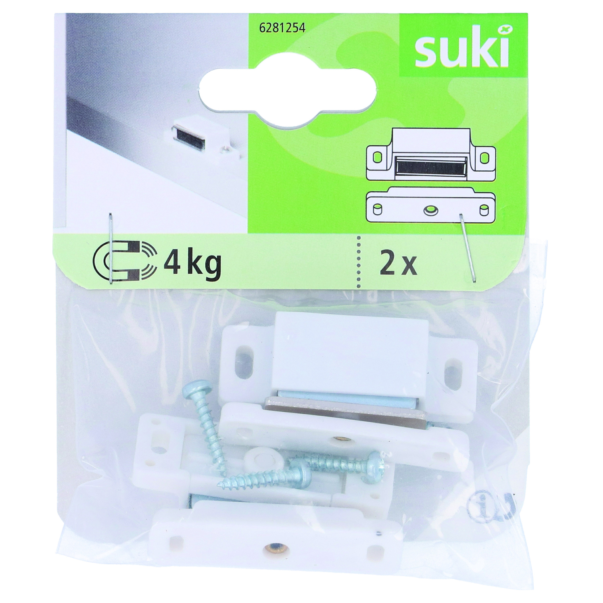 Magnet Mobila Alb 4 Kg Mobil 2 Buc