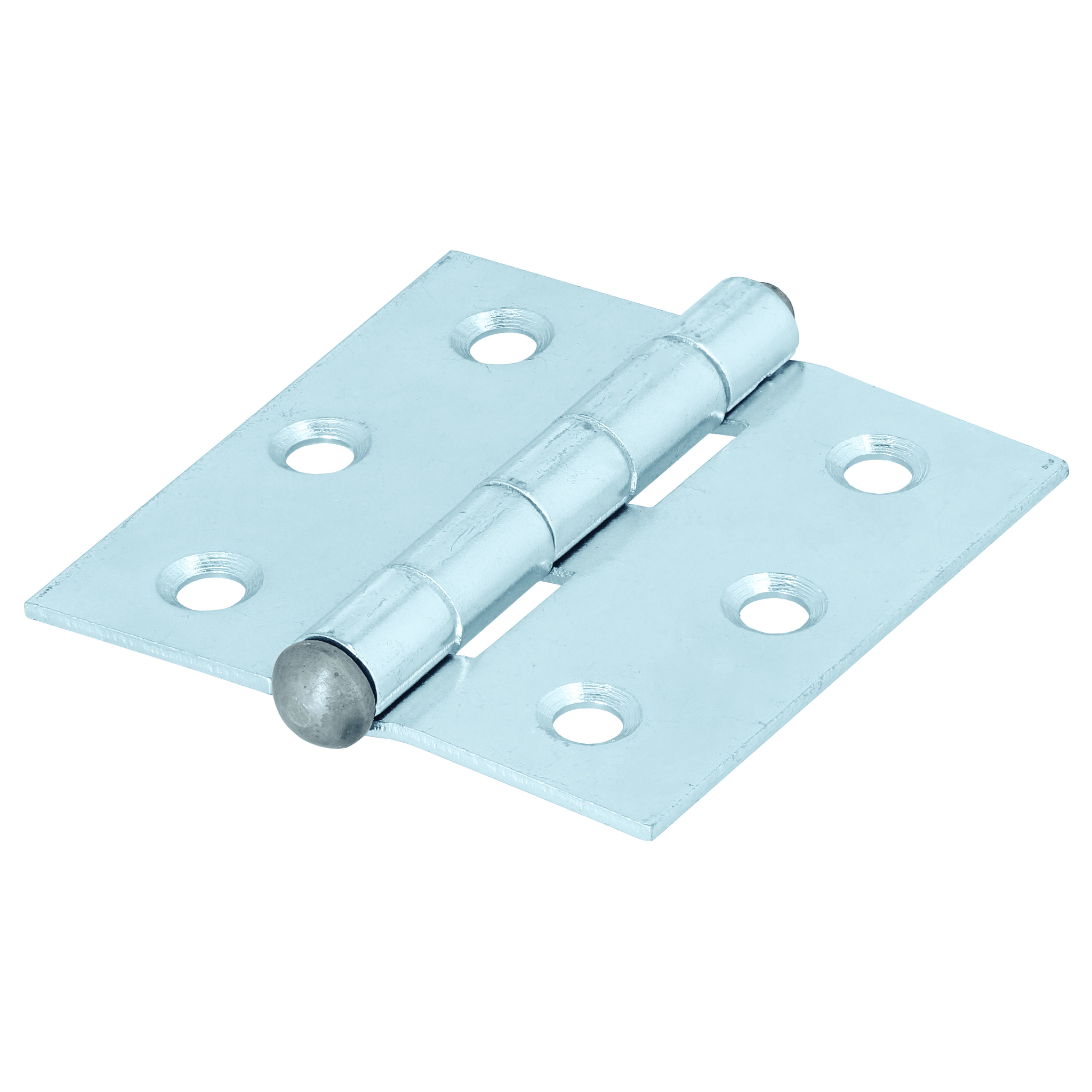 Balama plata, metal, 65 x 65 mm, gri