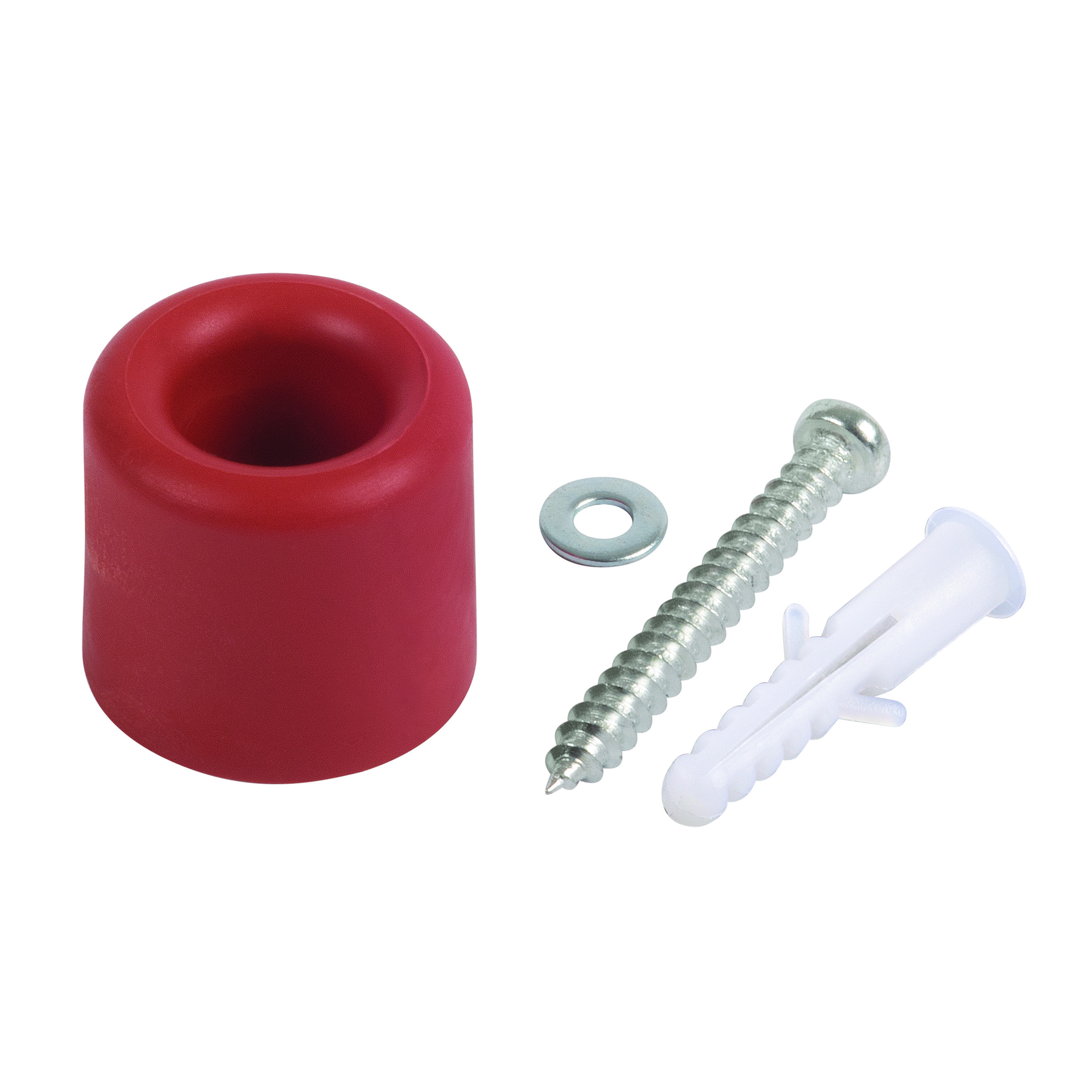 Opritor Usa Cu Surub 25Mm Rosu 2Buc