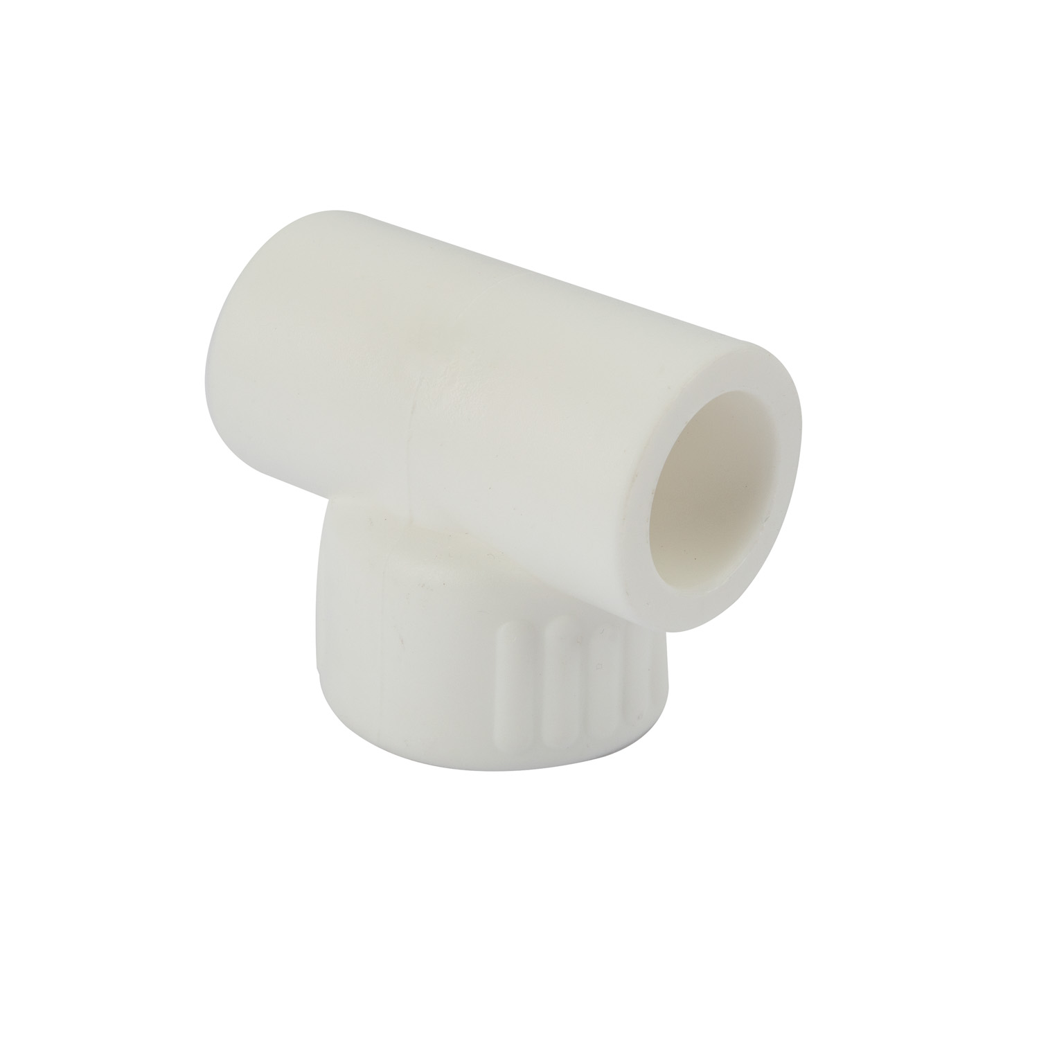 Teu PPR racord, 20 mm, racord 1/2, filet interior, alb
