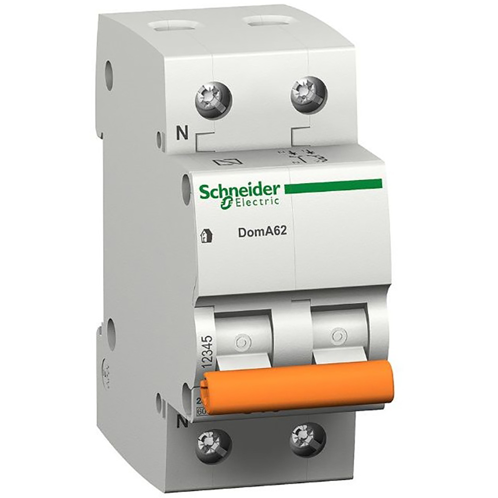 Siguranta automata bipolara SCHNEIDER ELECTRIC SCH-12494, 2P, 10A, curba C