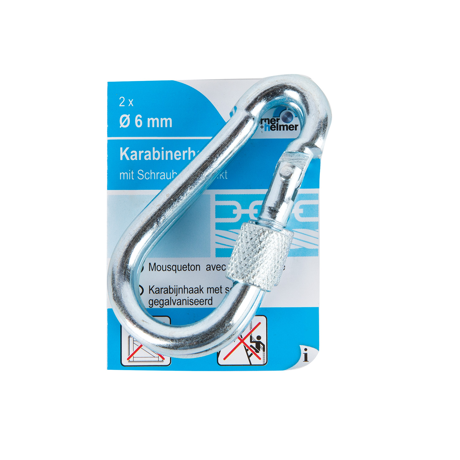 Carabina cu siguranta DORNER + HELMER, 6 x 60mm, otel zincat