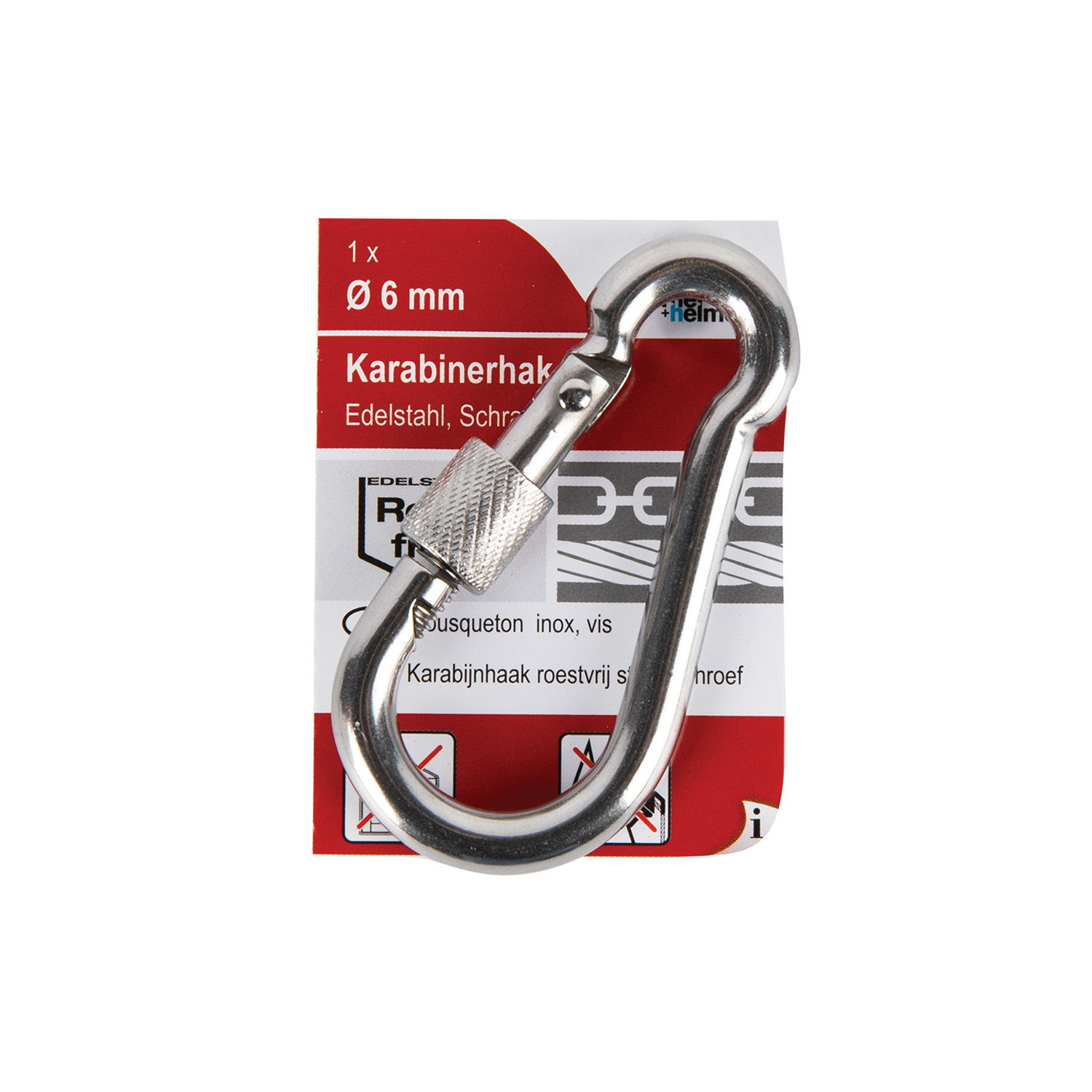 Carabina cu siguranta DORNER + HELMER, 6 x 60mm, inox