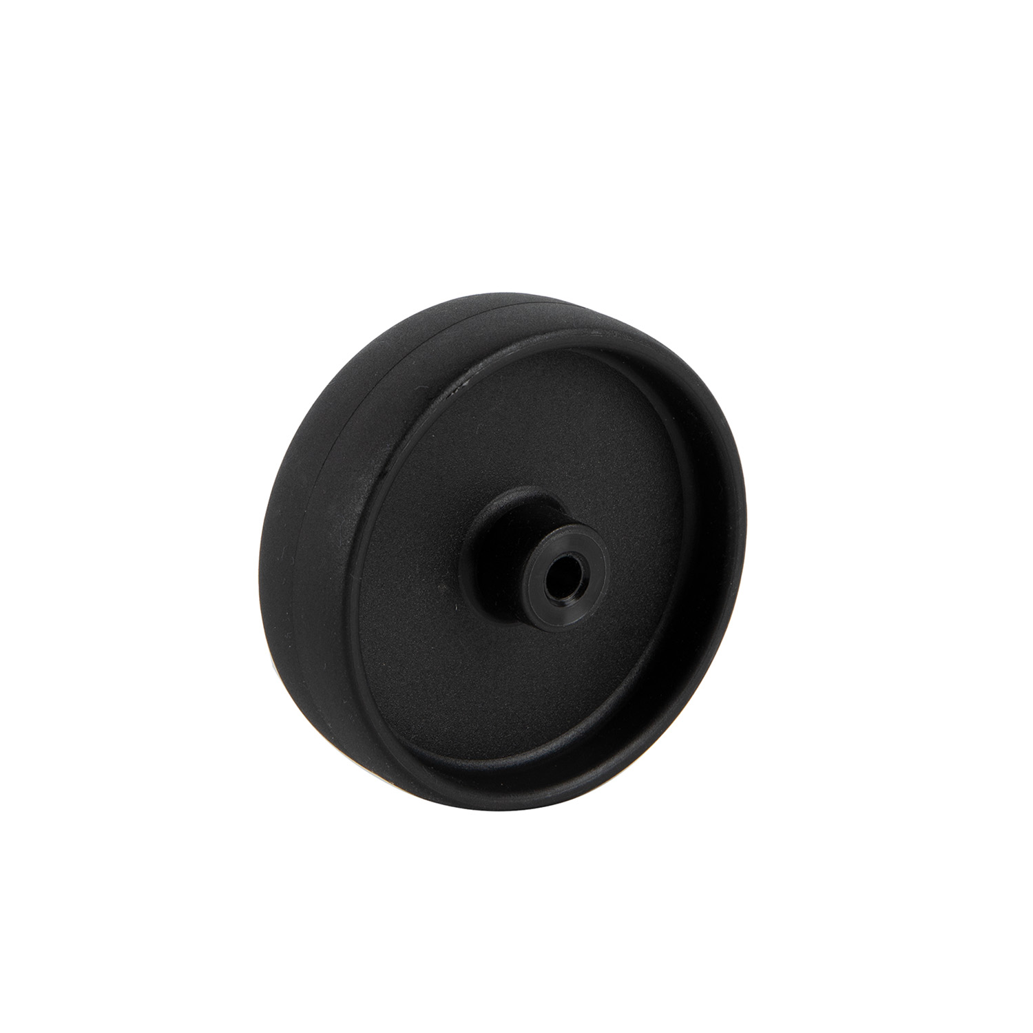 Roata din plastic, 75 x 25 x 6 mm, 60 kg