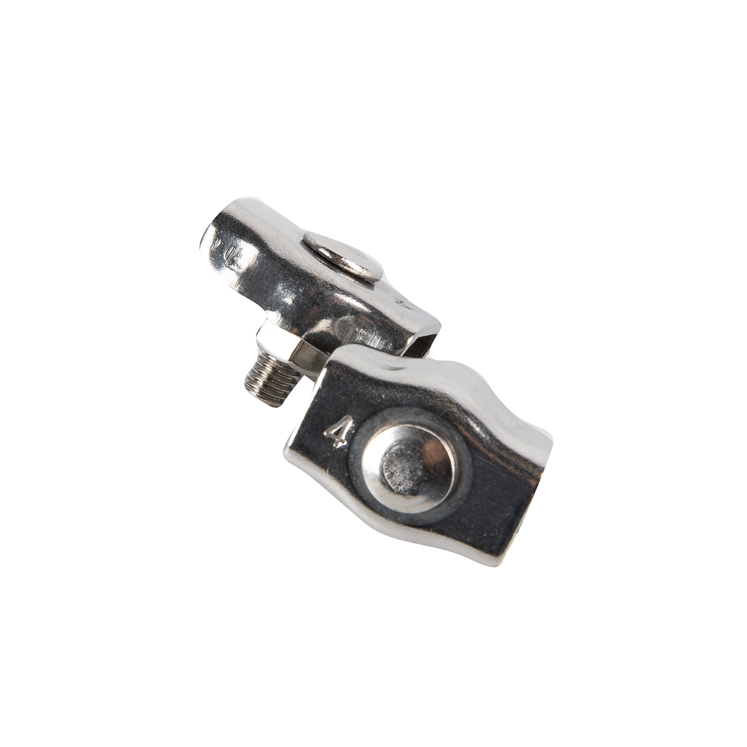 Brida simpla pentru cabluri, 0.4 mm, inox, 2 buc