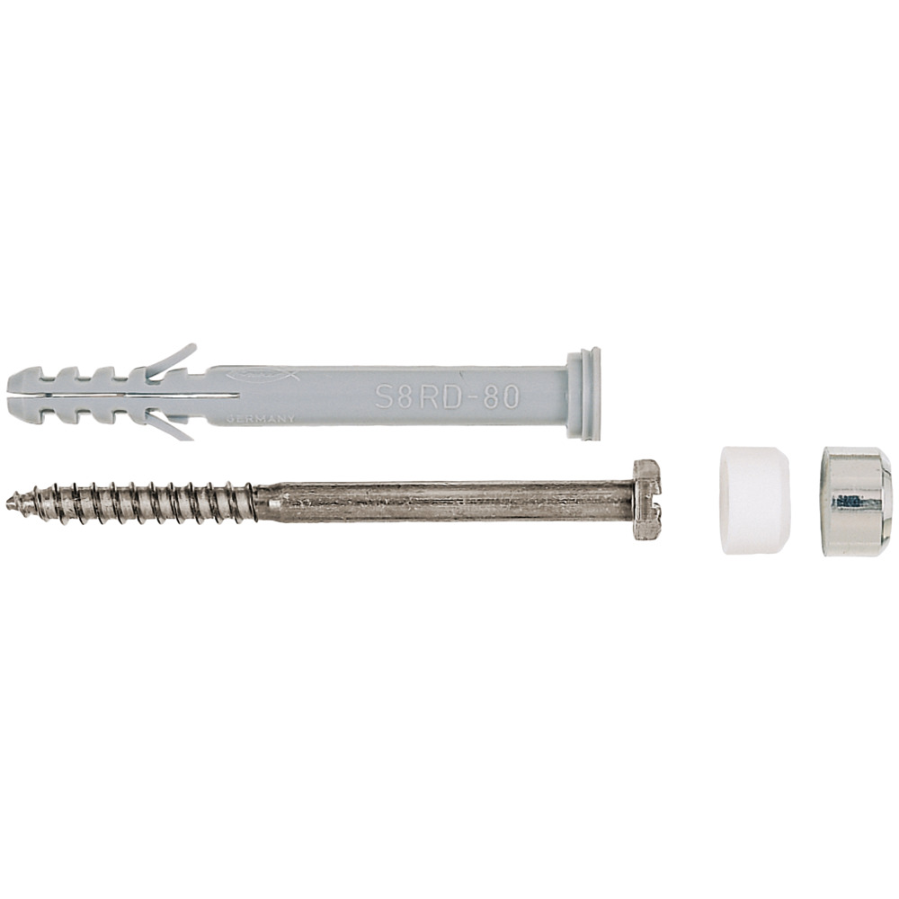 Set fixare pentru obiecte sanitare FISCHER, S8RD60, otel zincat