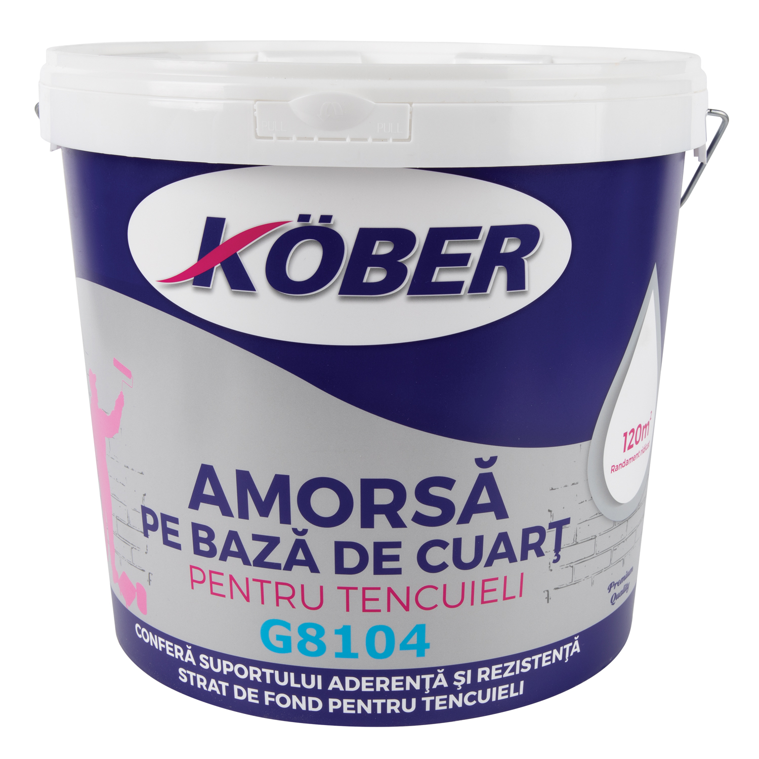 Amorsa pentru tencuieli, alb Kober