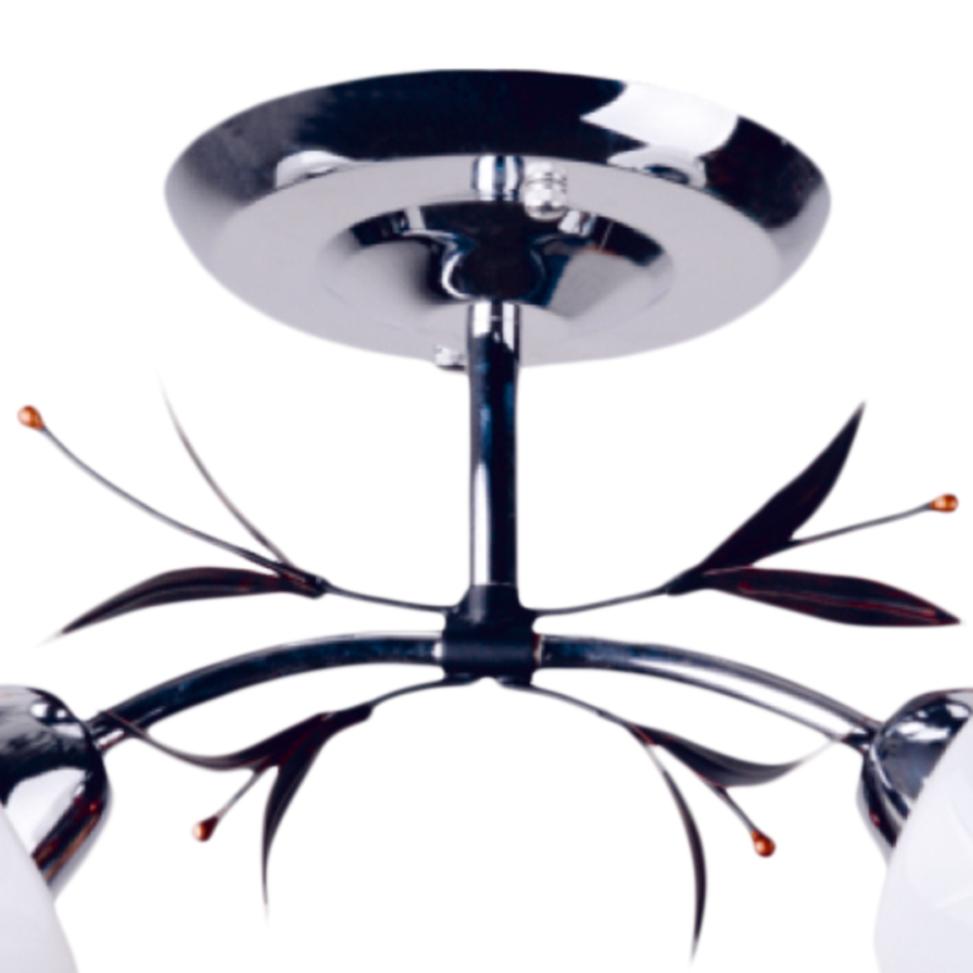 Candelabru KLAUSEN Malva 2 LY-3083, 15W, E27, Crom
